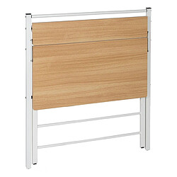 Avis BigBuy Office Bureau Blanc Naturel Fer Bois MDF 87 x 56 x 87 cm