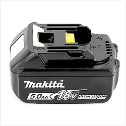 Makita DGA 506 T1 Meuleuse d'angle sans fil 18V, 125mm, sans balai + 1x Batterie 5,0Ah - sans chargeur