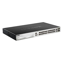 Avis D-Link DGS-3130-30TS Géré L3 Gigabit Ethernet (10/100/1000) Noir, Gris