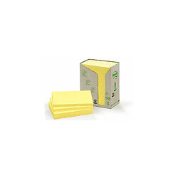 Post-it Bloc-note adhésif Recycling, 127 x 76 mm, jaune ()