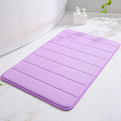 Tapis de Bain Antiderapant Absorbant 40x60cm Violet