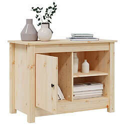 Acheter vidaXL Meuble TV 70x36,5x52 cm Bois de pin massif