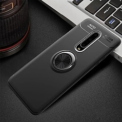 Wewoo Coque Souple Titulaire d'anneau en métal 360 degrés rotation TPU Case pour OnePlus 7 Pro Noir + Rouge