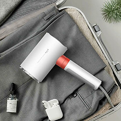 Acheter Deerma Mini Défroisseur Vapeur À Main Pour Voyage 1000w Repassage À Plat Vapeur Suspendue 2 En 1 - HS200- Blanc