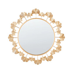 Beliani Miroir CODOLET 60 cm Doré