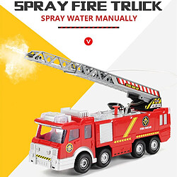 Acheter Universal Nouveaux camions à jet d'eau, jouets, pompiers, camions électriques, voitures, musique, jouets éducatifs légers, enfants, garçons, enfants, jouets, cadeaux d'anniversaire.(Rouge)