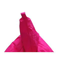 Alter Pouf de couleur unie, couleur fuchsia, Dimensions 80 x 120 x 80 cm