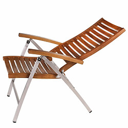 BigBuy Home Chaise de jardin Norah 59,50 x 74,50 x 108 cm