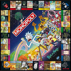 MONOPOLY - Rick et Morty - Jeu de societé - Version française