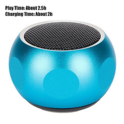 Acheter ComfortXL Mini enceinte bluetooth portable mignonne sans fil avec lanière pour douche vélo voiture voyage bleu