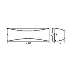 Acheter BRAYTRON Applique extérieur PIRUS 10W LED 3000K IP54