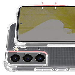 Avizar Pack Protection Samsung Galaxy S22 Coque + Verre Trempé Transparent pas cher