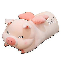 Universal Couchette d'animaux en peluche mignonne pour enfants le cochon en peluche jouet coussin toys 80cm