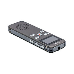 Dictaphone Portable Avec Écran OLED 8GB Enregistreur Vocal Longue Durée Gris YONIS