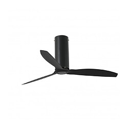 faro Plafonnier ventilateur Tube Noir 45 Cm