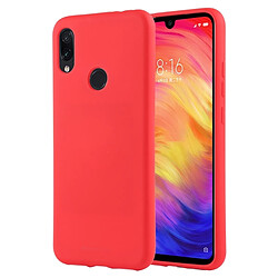 Wewoo Coque TPU souple anti-chute pour Xiaomi Redmi Note 7 (Rouge)