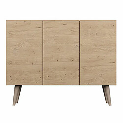 Avis Mes Buffet 3 portes 120x39,9x95,5 cm chêne - CISKO