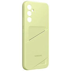 Coque souple Ultra fine avec porte carte intégré pour Samsung Galaxy A34 5G Vert