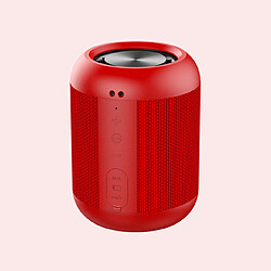 Universal Haut-parleur Bluetooth petit mini super subwoofer portable grande capacité extérieure IPX6 imperméable portable TWS assistance haut-parleur libre | haut-parleur portable (rouge)