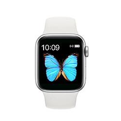 Universal Téléphone Bluetooth, bracelet intelligent, écran couleur, fréquence cardiaque, tension artérielle, surveillance du sommeil, montre intelligente | montre intelligente (T500 blanc)