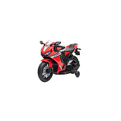 Véhicule électrique pour enfant Turbo Challenge Moto Honda CBR1000RR Noir et Rouge