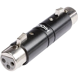 Adaptateur XLR Hicon HI-X3X3-FF XLR femelle - XLR femelle 1 pc(s)