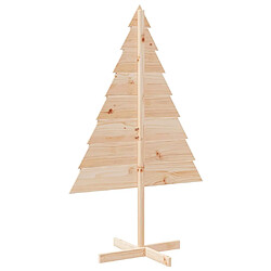 Acheter vidaXL Arbre de Noël en bois pour décoration 150 cm bois massif