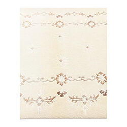 Vidal Tapis de laine 152x94 beige Darya pas cher