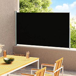 vidaXL Auvent latéral rétractable de patio 200x300 cm Noir