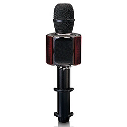 Avis Lenco Microphone Bluetooth® pour karaoké avec enceinte et éclairage BMC-090BK Noir