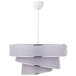 Hanah Home Suspension en métal et coton Couper gris.