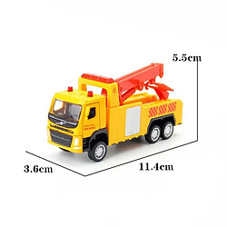 Acheter Universal Modèle de grue en alliage 1: 72, jouets de grue à 2 portes, jouets cadeaux pour enfants | Voiture jouet moulée sous pression(Jaune)