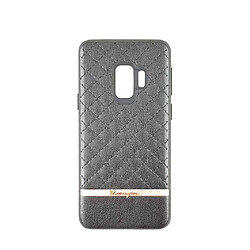 uunique quilted hard shell coque samsung g960f galaxy s9 noir schutzhülle cover