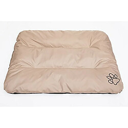 HobbyDog R2 ECOBEZ5 ECO Coussin de Repos pour Chien, Beige, Taille XL, 100 x 70 cm