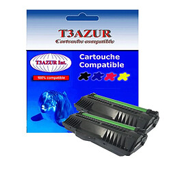 2 Toners Laser compatibles pour Samsung ML1410, ML1500 (ML-1710D3) - 3 000 pages - T3AZUR