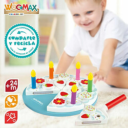 Jeu en bois Woomax Tarta 26 Pièces (6 Unités) pas cher