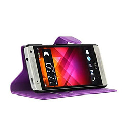 Avis Cadorabo Coque HTC ONE M4 MINI Etui en Violet