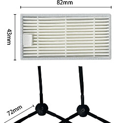 Avis INF Kit de pièces de rechange pour aspirateur robot ZACO/ILIFE V5s Pro V5x V3 V3s V5 V5s