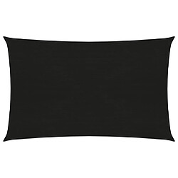 ComfortXL Voile D'ombrage 160 G/m² Noir 2x4,5 M Pehd