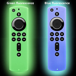 SANAG Firestick Lot De 2 Coques De Protection Pour Telecommande Vocale Alexa Fire Tv Stick 4K(Vert Et Bleu Ciel) pas cher