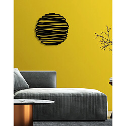 EPIKASA Décoration Murale en Métal Lune 3