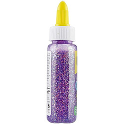 UHU Glitter Glue Bouteille de 88,5 ml Violet