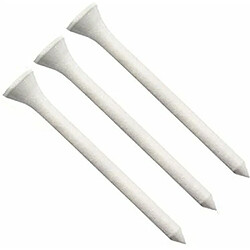 Longridge Lot de 20 tees Blanc 53 mm