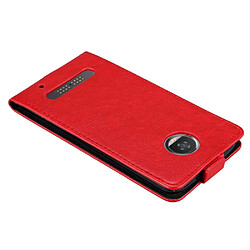 Avis Cadorabo Coque Motorola MOTO Z2 Etui en Rouge