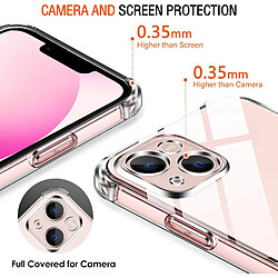 Avis Coque antichoc pour iPhone 13 Mini (5,4") et 2 Verres Trempé Film Protection Ecran Little Boutik®