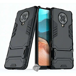 Htdmobiles Coque rigide anti choc pour Xiaomi Poco F2 Pro + film ecran - NOIR