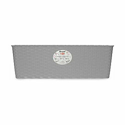 Avis Jardinière Stefanplast Gris Plastique 18 x 16 x 49 cm (12 Unités)