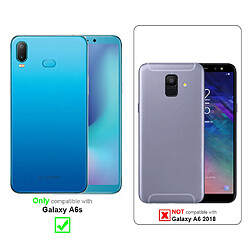 Cadorabo Coque Samsung Galaxy A6s Etui en Bleu