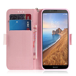 Wewoo Housse Coque Etui en cuir à Motif peinture 3D à dessin coloré avec rabat horizontal pour Xiaomi Redmi Note 7 / Note 7Savec porte-cartes et porte-carteset portefeuille Mognolia pas cher