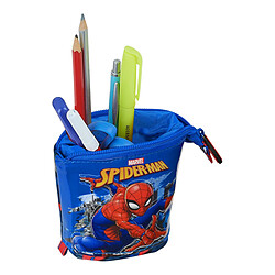 Trousse Gobelet Spiderman Great Power Rouge Bleu (8 x 19 x 6 cm) pas cher